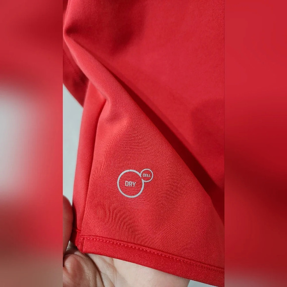 PUMA Women's 1/4 Zip‎ Jacket Size Small Coral Dry Cell Pullover Workout Train - Picture 8 of 9